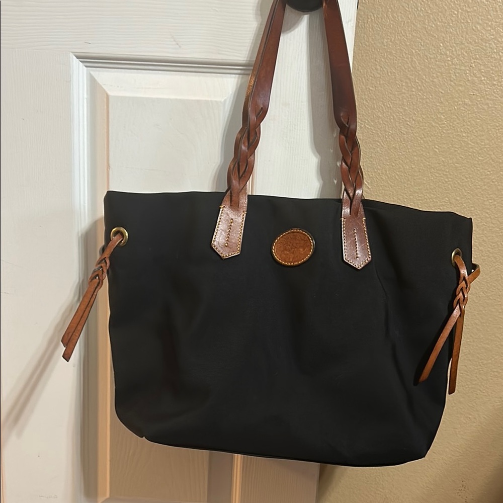 Dooney and Bourke black nylon tote